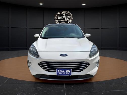 Star White 2022 Ford Escape Titanium Hybrid