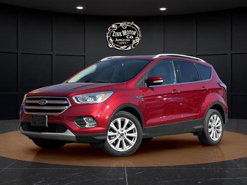 Ruby Red Metallic Tinted Clearcoat 2017 Ford Escape Titanium