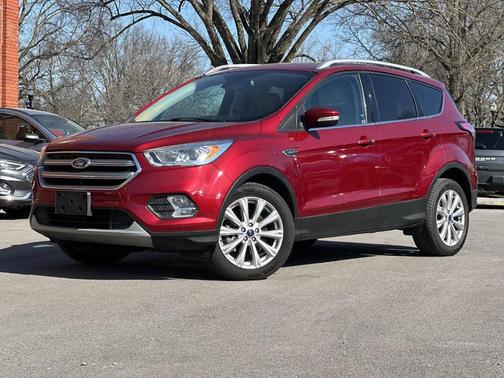 Ruby Red Metallic Tinted Clearcoat 2017 Ford Escape Titanium