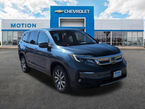 Blue 2021 Honda Pilot EX-L