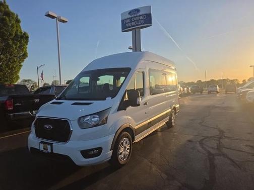 OXFORD WHITE 2023 Ford Transit-350 XLT