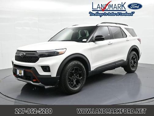 STAR WHITE MET TRI-COAT 2023 Ford Explorer TIMBERLINE