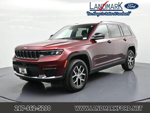 Velvet Red Pearlcoat 2025 Jeep Grand Cherokee LIMITED