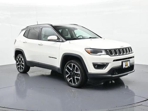 White Clearcoat 2018 Jeep Compass LIMITED