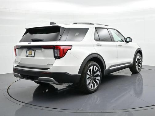 White 2026 Ford Explorer Platinum