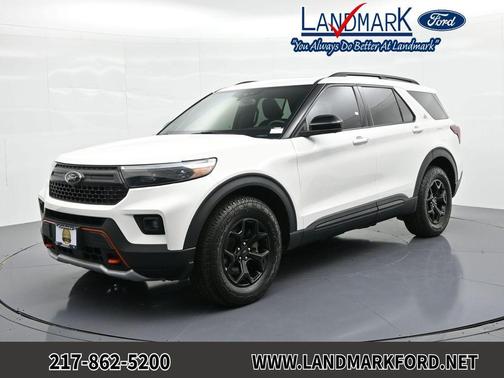 White Metallic 2023 Ford Explorer Timberline