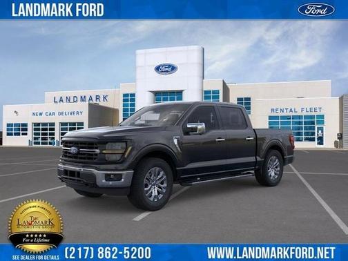 Black 2024 Ford F-150 XLT Truck