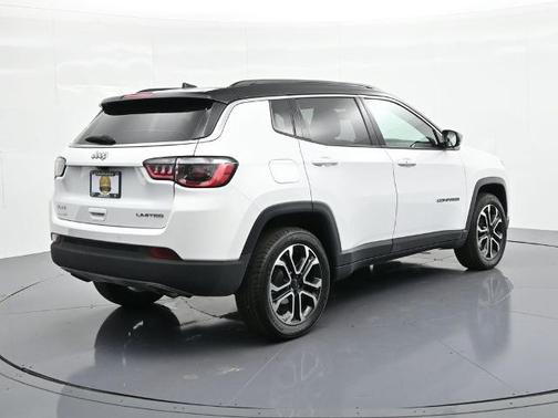 Bright White 2023 Jeep Compass LIMITED