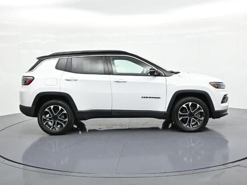 Bright White 2023 Jeep Compass LIMITED