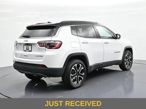 Bright White 2023 Jeep Compass LIMITED