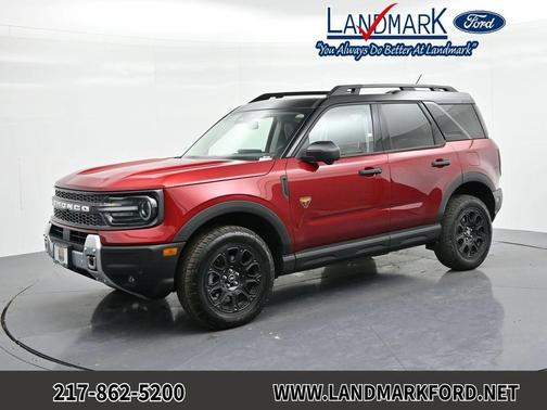 Ruby Red 2025 Ford Bronco Sport Badlands SUV
