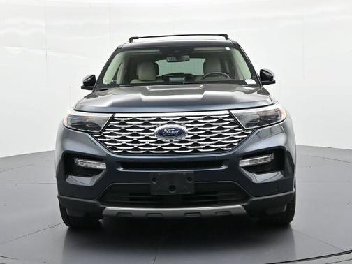 STONE BLUE METALLIC 2022 Ford Explorer PLATINUM