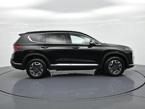 Black 2021 Hyundai SANTA FE HEV BLUE