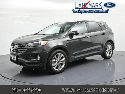 FORGED GREEN 2024 Ford Edge TITANIUM