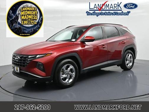 Red 2024 Hyundai TUCSON SEL