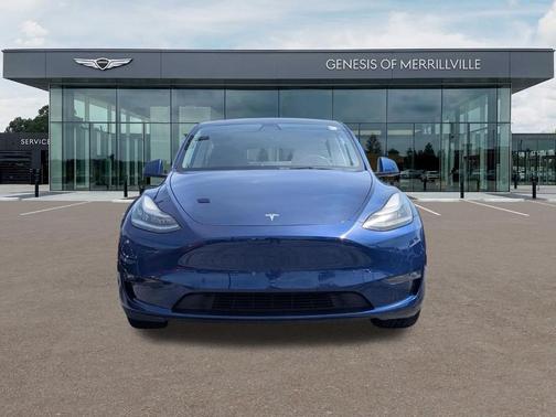 Blue 2021 Tesla Model Y Long Range