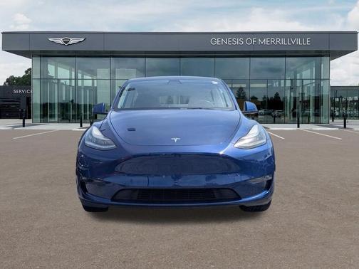 Blue 2021 Tesla Model Y Long Range