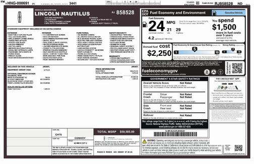 2024 Lincoln Nautilus Premiere