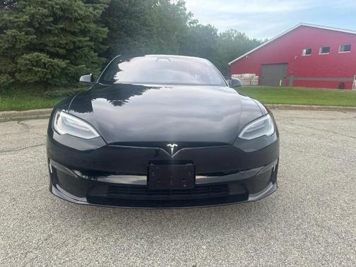 Black 2021 Tesla Model S Plaid