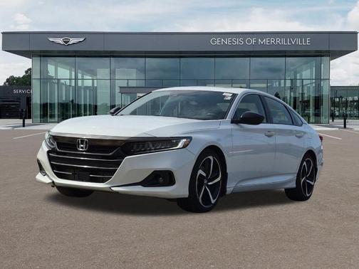 White 2022 Honda Accord Sport 2.0T