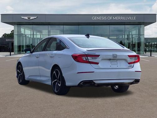 White 2022 Honda Accord Sport 2.0T