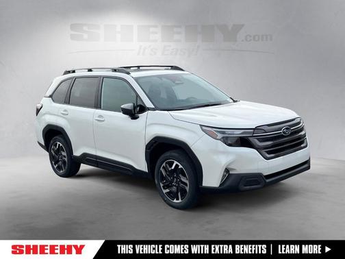 Crystal White Pearl 2026 Subaru Forester Limited