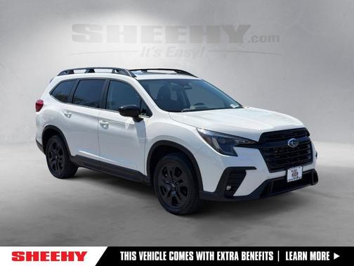 Crystal White Pearl 2025 Subaru Ascent Onyx Edition Touring