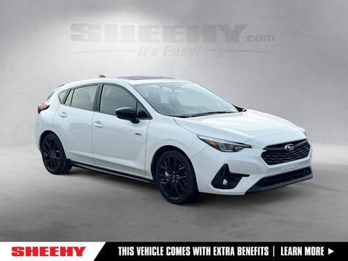 Crystal White Pearl 2026 Subaru Impreza RS