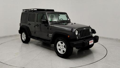 Granite Crystal Clearcoat Metallic 2017 Jeep Wrangler Unlimited Sport