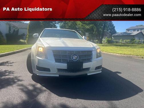 White Diamond Tricoat 2010 Cadillac CTS Luxury
