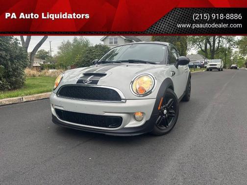 White Silver Metallic 2013 MINI Coupe Cooper S