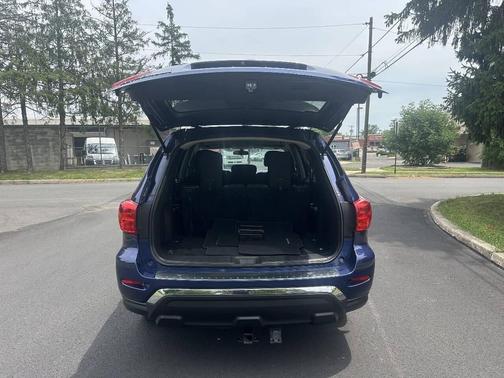 Caspian Blue 2017 Nissan Pathfinder S