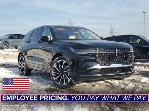 Infinite Black Metallic 2026 Lincoln Nautilus Black Label