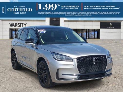 Silver Radiance Metallic 2024 Lincoln Corsair Premiere