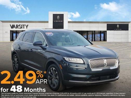 2021 Lincoln Nautilus Reserve