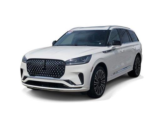 Pristine White 2025 Lincoln Aviator Black Label AWD
