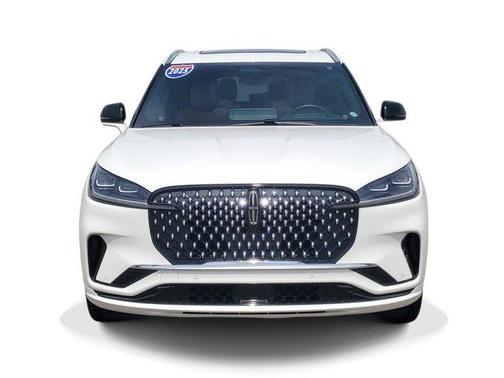 Pristine White 2025 Lincoln Aviator Black Label AWD