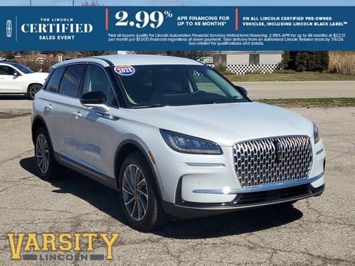 Crystal White Metallic 2025 Lincoln Corsair Premiere