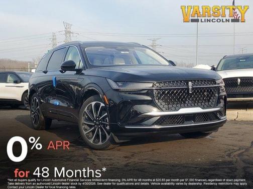 Infinite Black Metallic 2026 Lincoln Nautilus Black Label