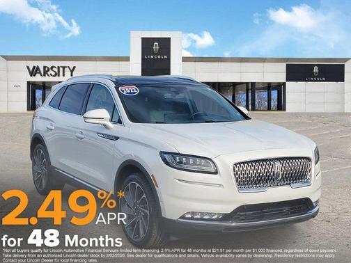 2022 Lincoln Nautilus Reserve