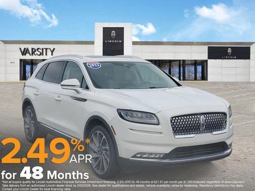 2023 Lincoln Nautilus Reserve