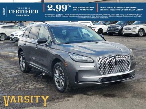 Metallic 2024 Lincoln Corsair Premiere