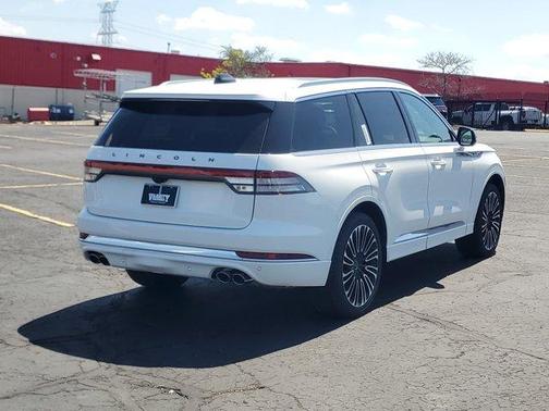 Pristine White 2026 Lincoln Aviator Black Label AWD
