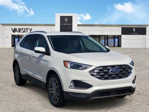 Star White 2023 Ford Edge Titanium