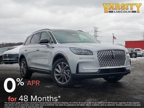 Crystal White Metallic 2026 Lincoln Corsair Premiere SUV