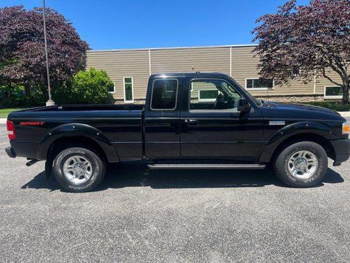 Black 2010 Ford Ranger Sport