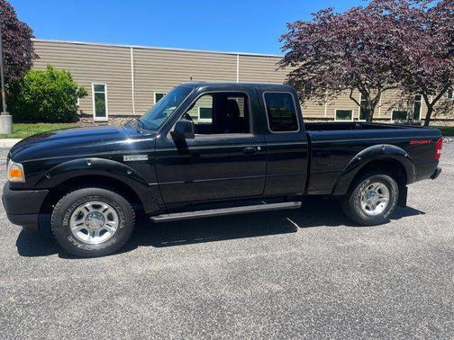 Black 2010 Ford Ranger Sport