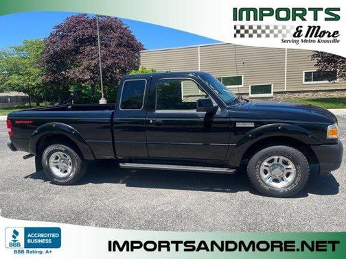Black 2010 Ford Ranger Sport
