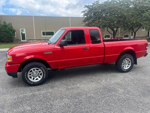 Red 2011 Ford Ranger XLT