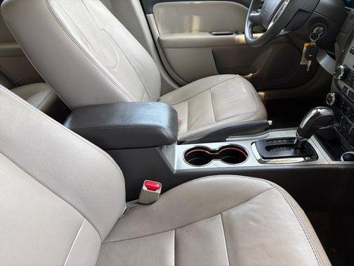 Red 2012 Ford Fusion SEL